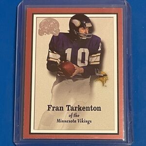 Fran Tarkenton #38 2000 Fleer [Greats Of The Game] Football Trading Card